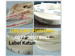 kursus sablon label pita