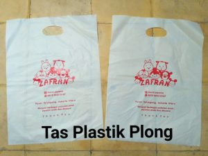 Tas Plastik Plong Putih